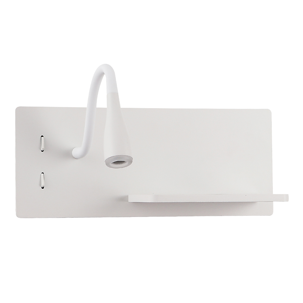 CLT 217W Qi+USB WH Crystal Lux