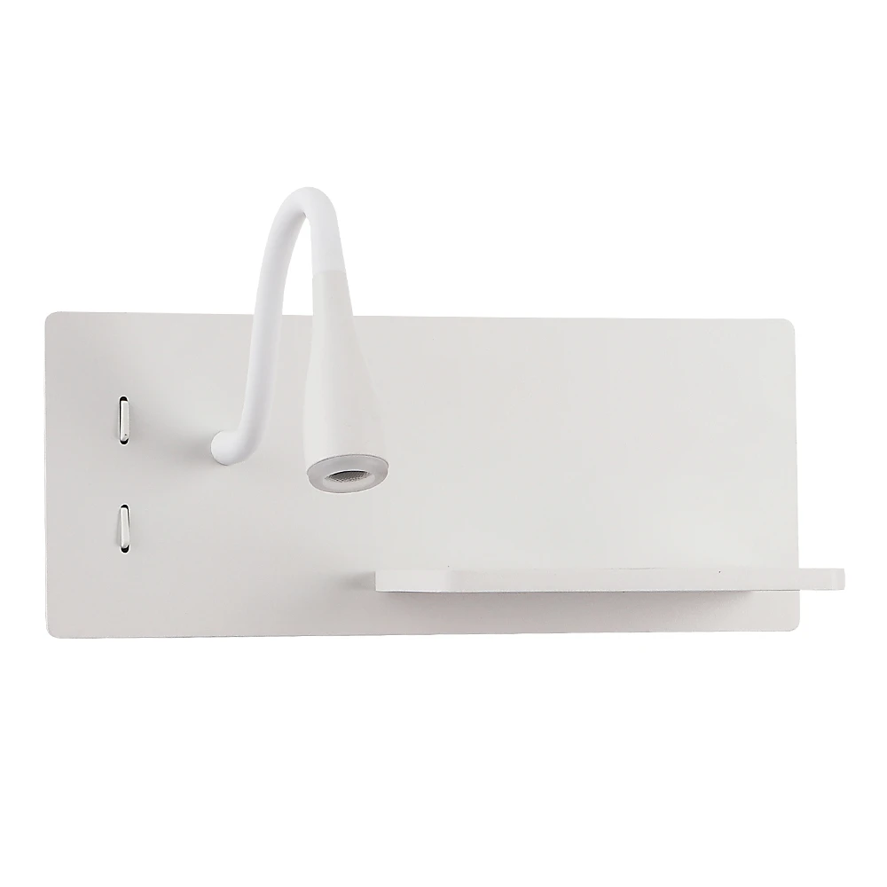 CLT 217W Qi+USB WH Crystal Lux