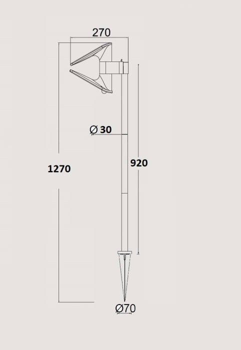 P9011-1030 Spike S Oasis Light