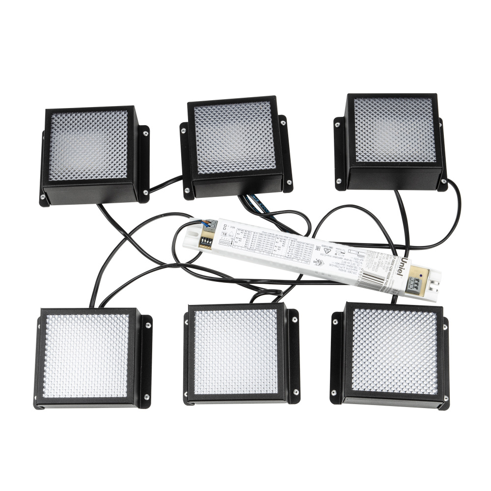 ULP-0808 42W/4000К IP40 GRILYATO BLACK KIT06 Uniel