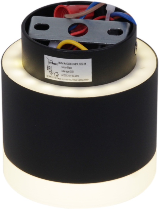 53004-9.5-001IL GX53+LED3W BK Reluce