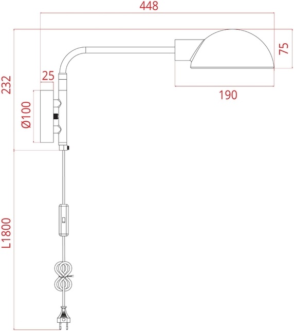 A7055AP-1BK Arte Lamp