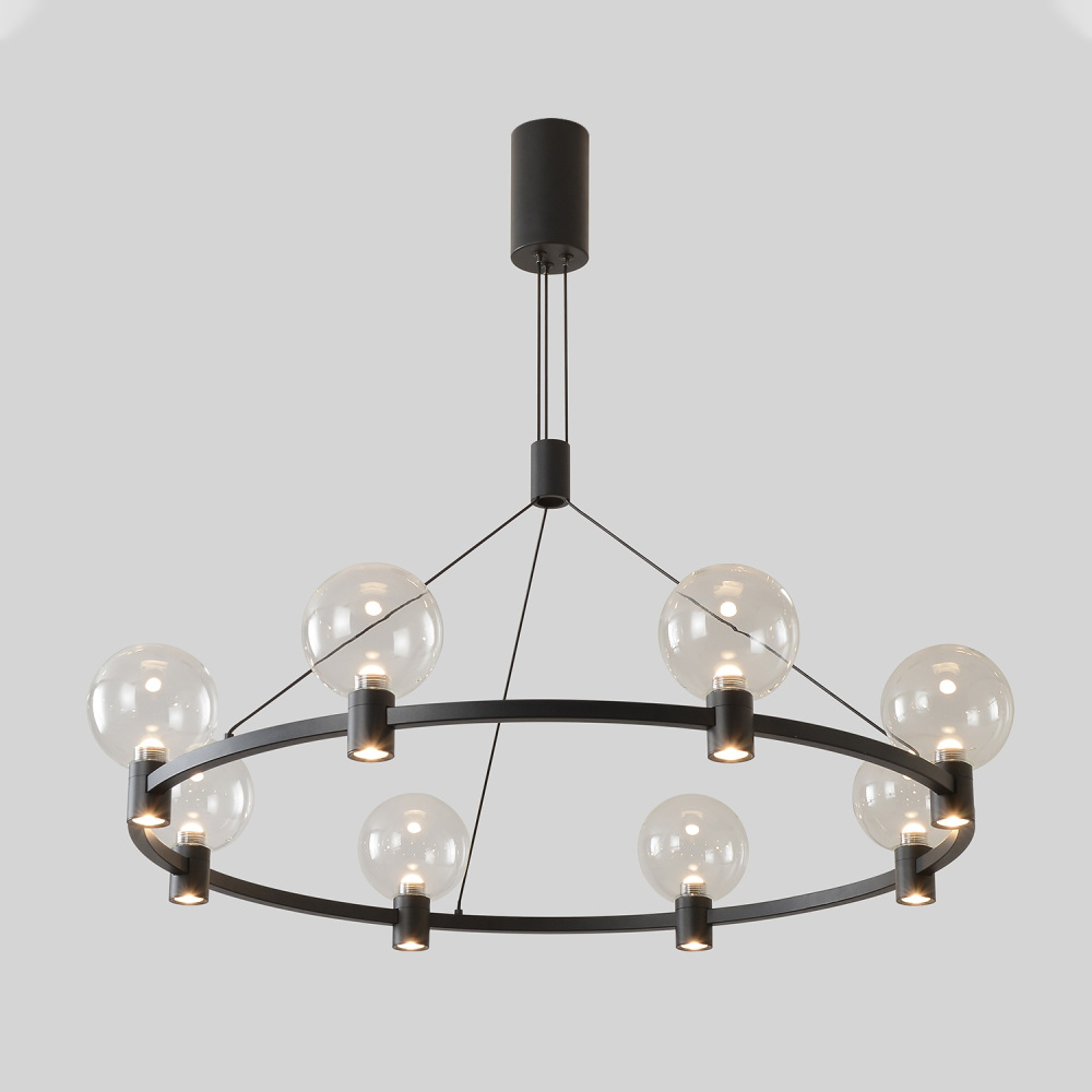 DUET SP56W LED BLACK Crystal Lux