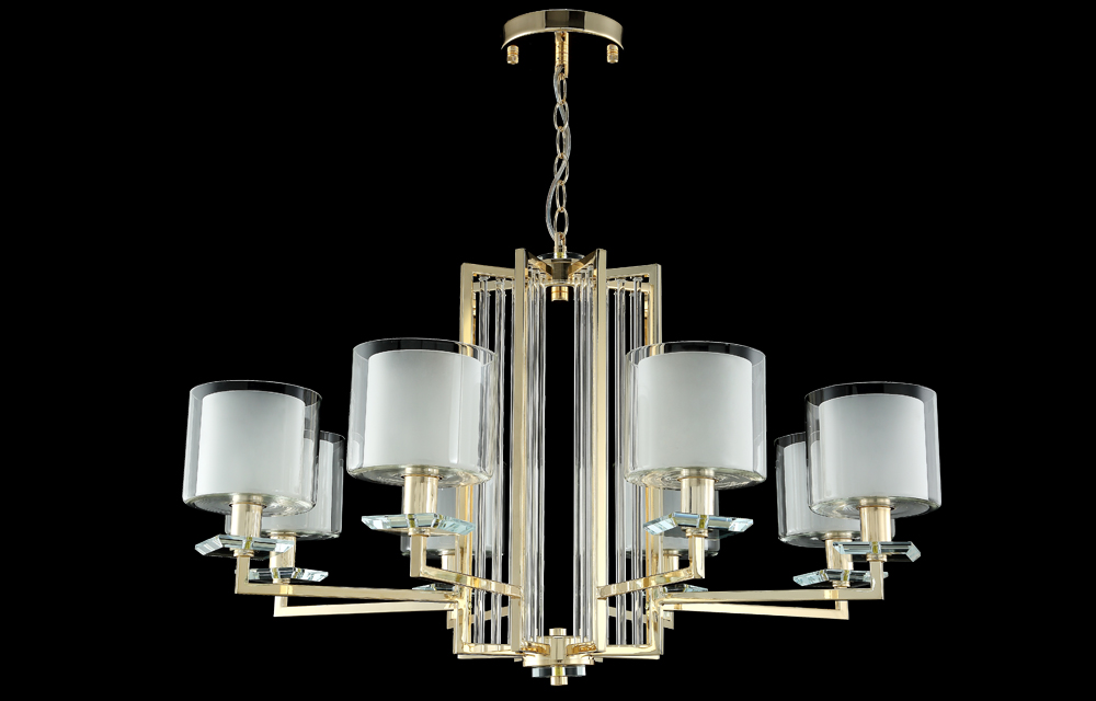 NICOLAS SP-PL8 GOLD/WHITE Crystal Lux