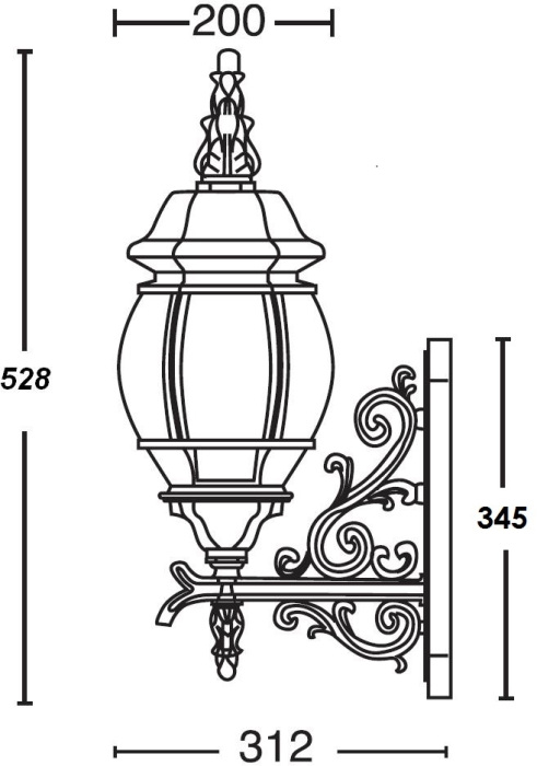 83401L/06 BL Oasis Light