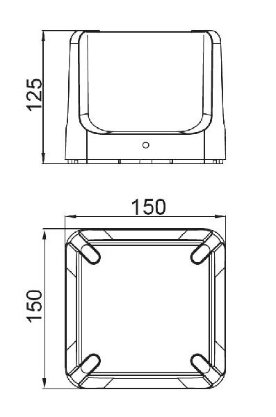 W6166 Gr Oasis Light