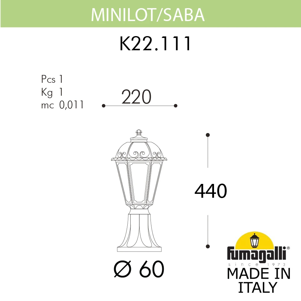K22.111.000.BXF1R Fumagalli