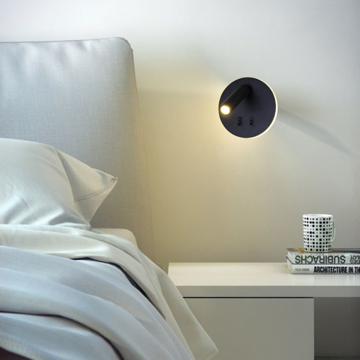 86203-9.2-001KT LED12W BK Reluce