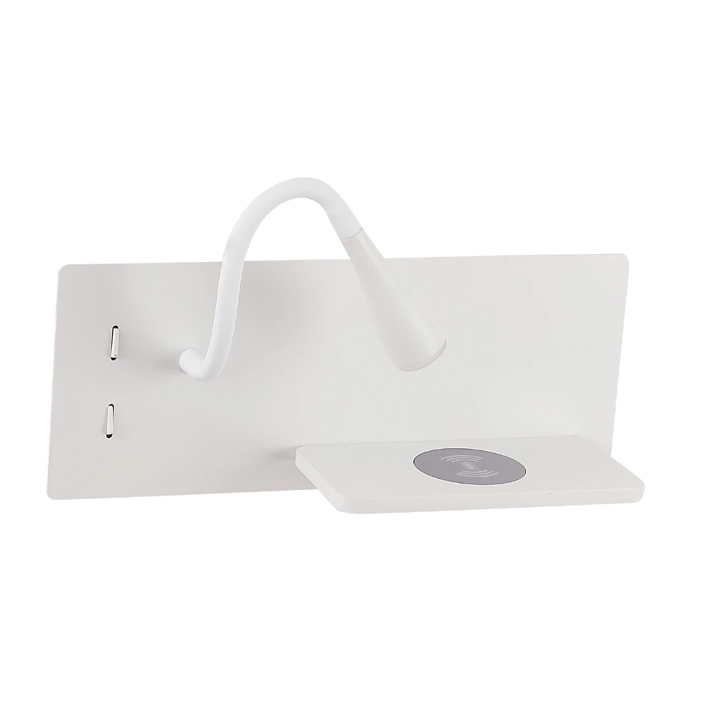 CLT 217W Qi+USB WH Crystal Lux