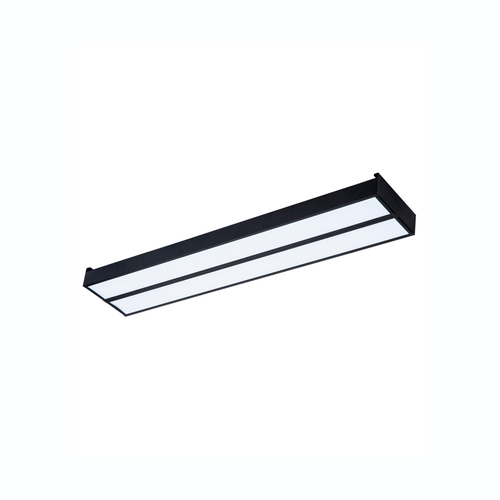 ULO-K15A 2x16W/4000K/L50 IP44 BLACK Uniel