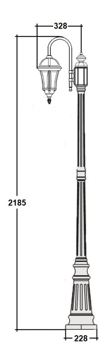 95209S 10 down Bl Oasis Light