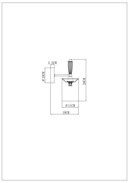 A4102AP-1PB Arte Lamp