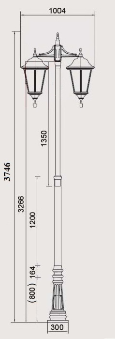 79830/DOWN Bl Oasis Light