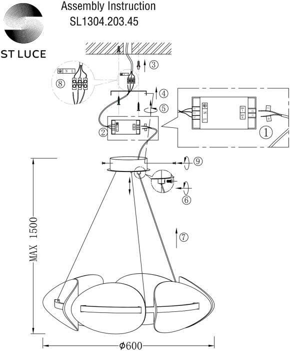 SL1304.203.45 ST Luce