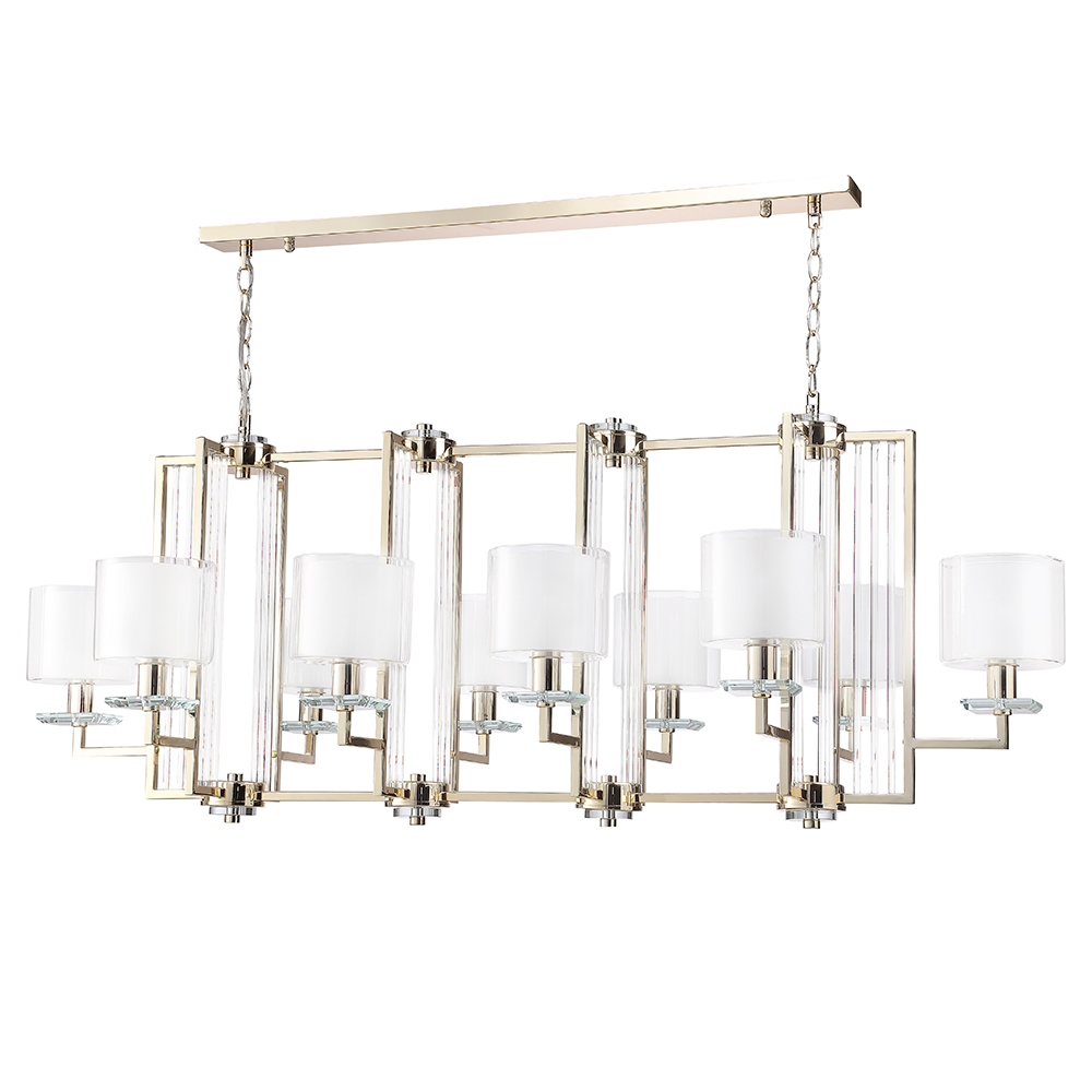 NICOLAS SP10 L1300 GOLD/WHITE Crystal Lux