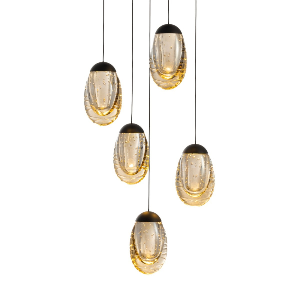 MD25090022-5A matt black/champagne Delight Collection