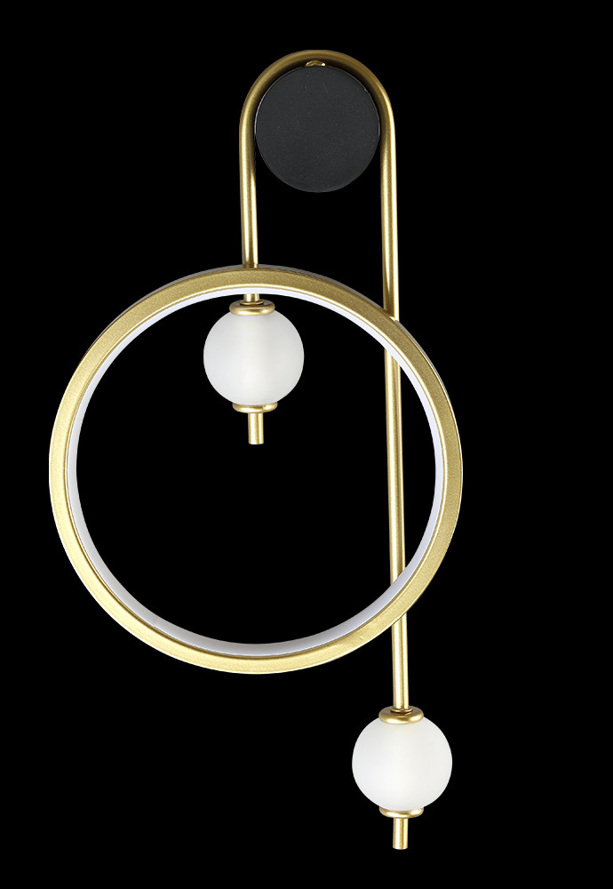 RODRIGO AP20W LED BLACK/GOLD Crystal Lux