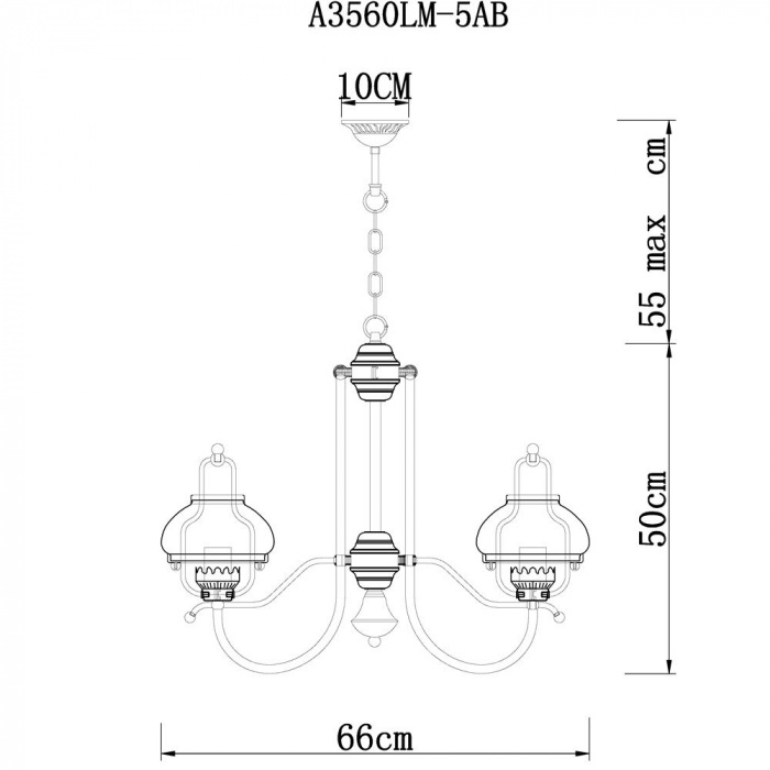 A3560LM-5AB Arte Lamp