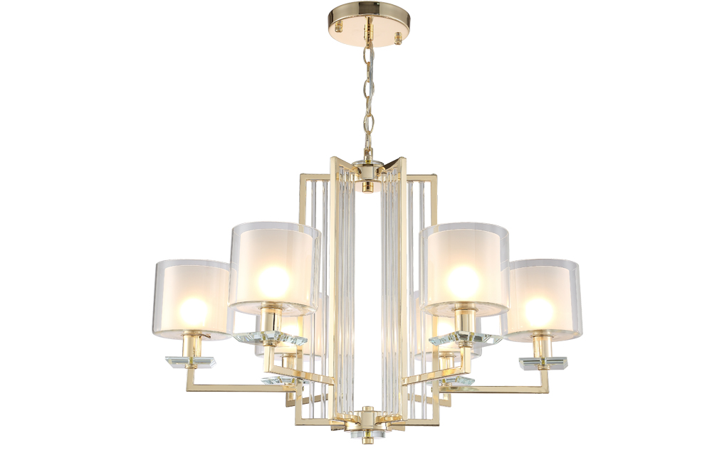 NICOLAS SP-PL6 GOLD/WHITE Crystal Lux