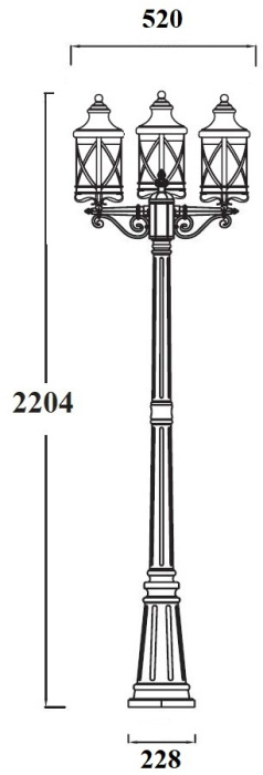 84809B/02 Bl Oasis Light