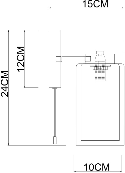 A7027AP-1BK Arte Lamp