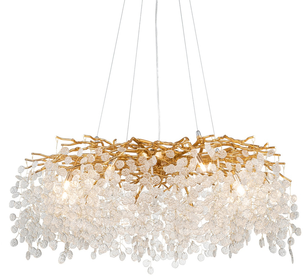 FTB006R-100 brass/clear Delight Collection
