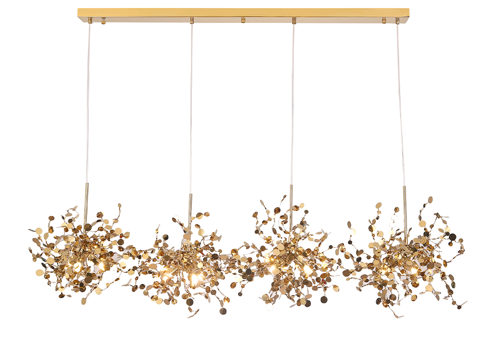 GARDEN SP3х4 L1600 GOLD Crystal Lux