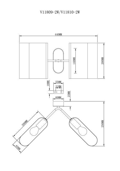 V11810-2W Moderli