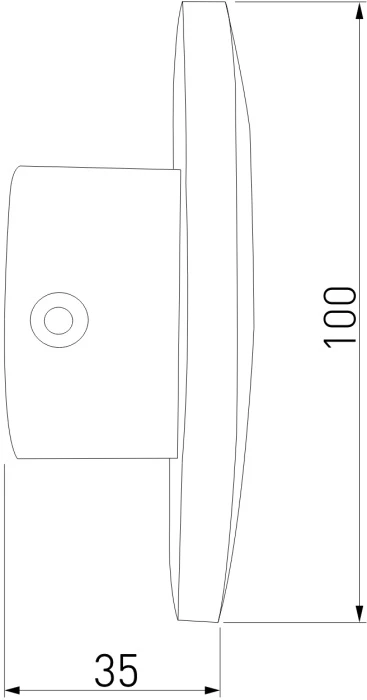 MRL LED 1126 черный жемчуг Elektrostandard
