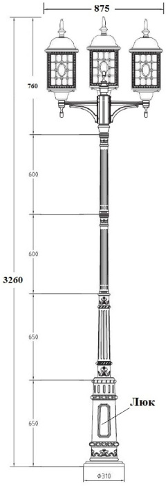 64810LB/E7 09 Bl Oasis Light