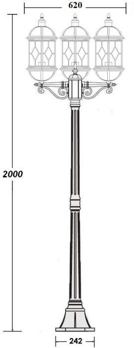 92608B Bl Oasis Light