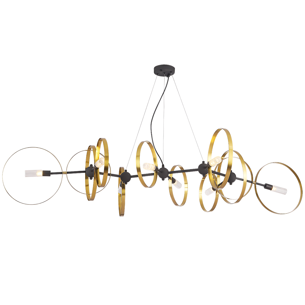 ARMONICA SP8 BLACK/BRASS V1 Crystal Lux