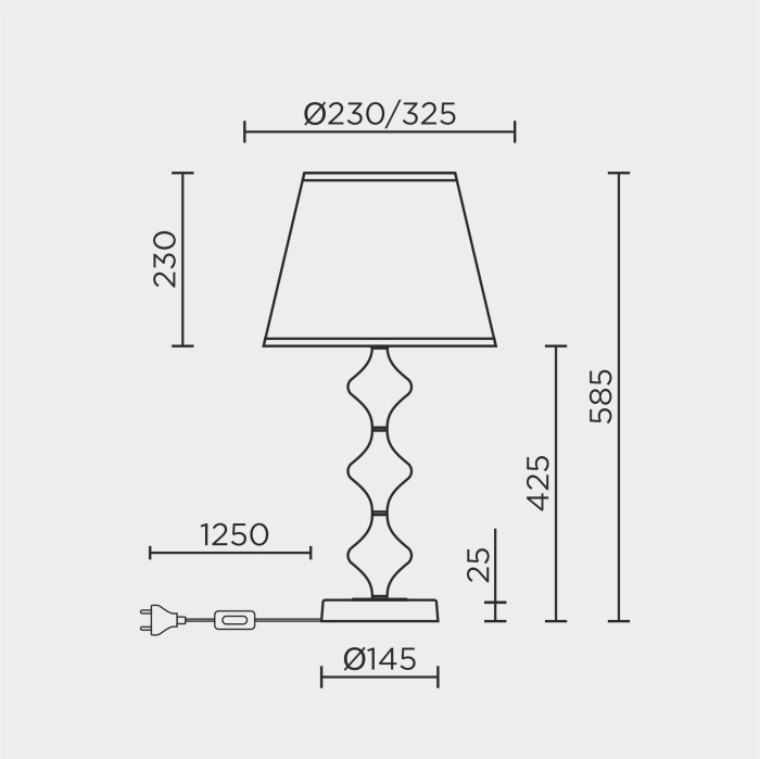 ML.6105.01TL BK Modelux