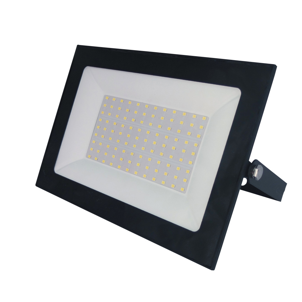 ULF-F21-100W/3000K IP65 200-250В BLACK Uniel