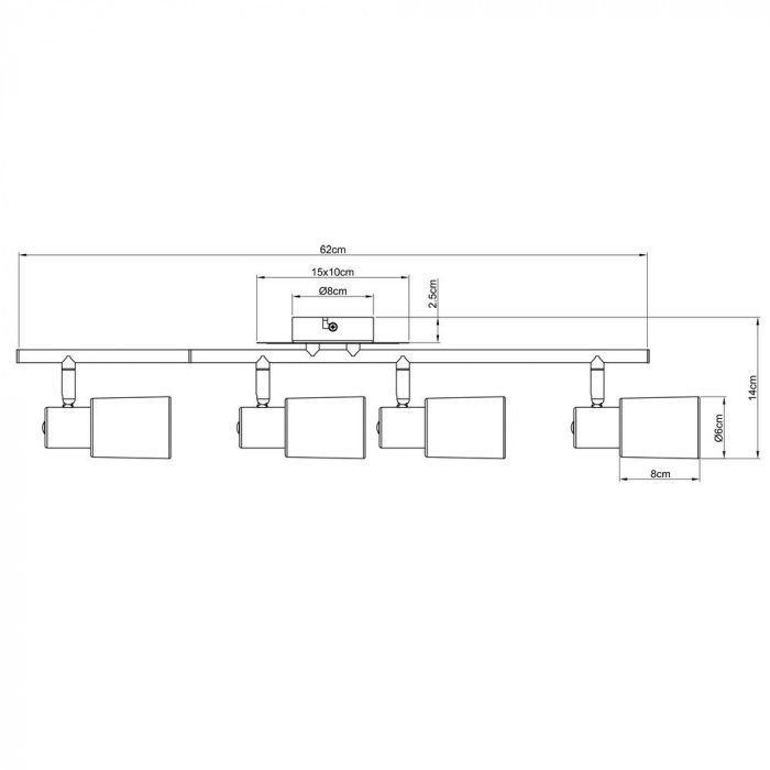 A4510PL-4SS Arte Lamp