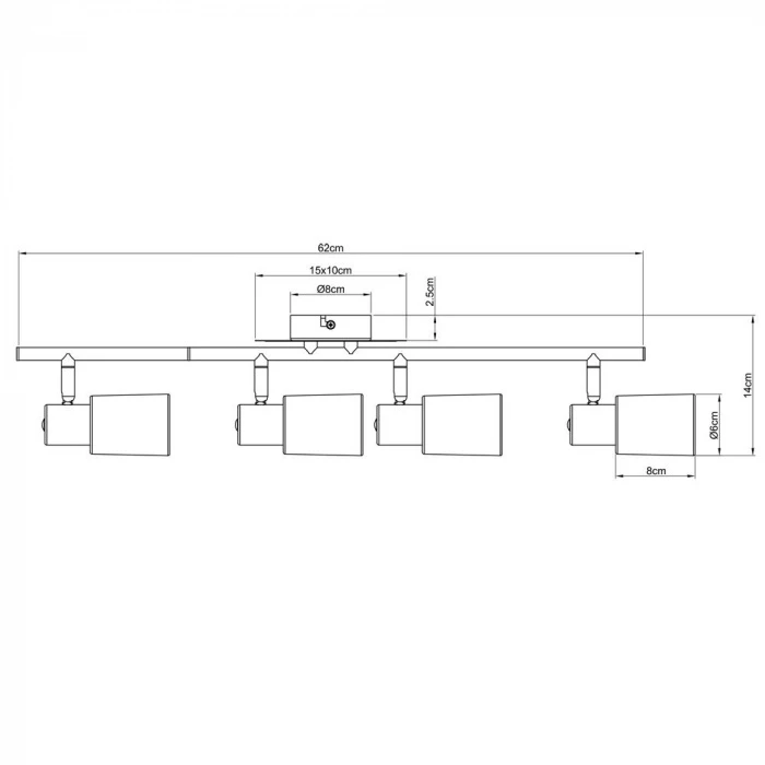 A4510PL-4SS Arte Lamp