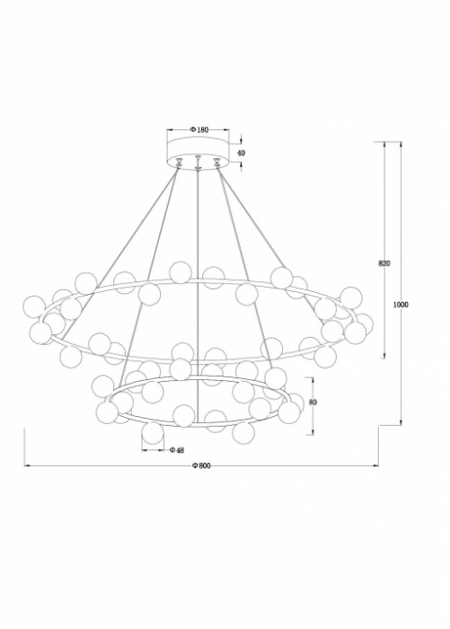 A3619SP-48BK Arte Lamp