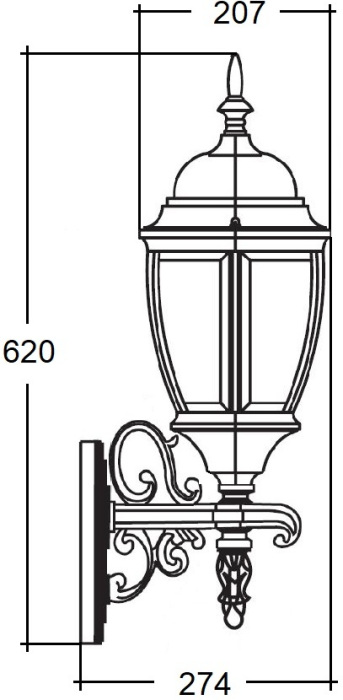 91201L 08 Bl Oasis Light