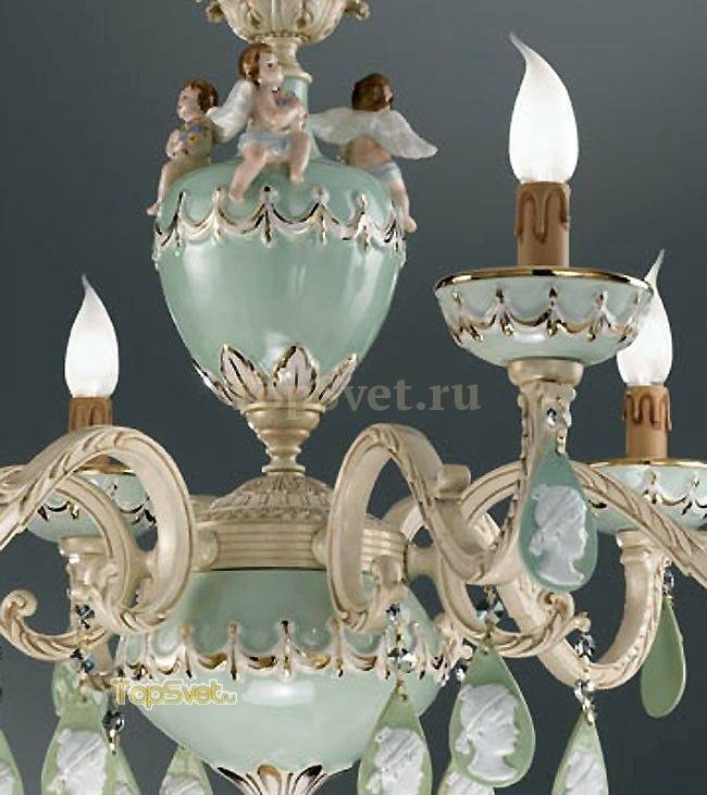 930/6/CG GREEN IVORY Nervilamp