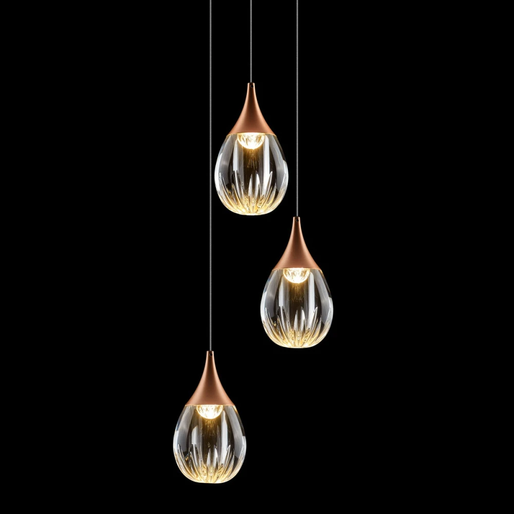 MD24001004-3A copper/clear Delight Collection