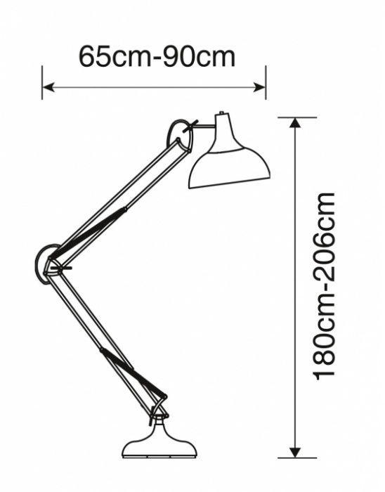 A2487PN-1BK Arte Lamp