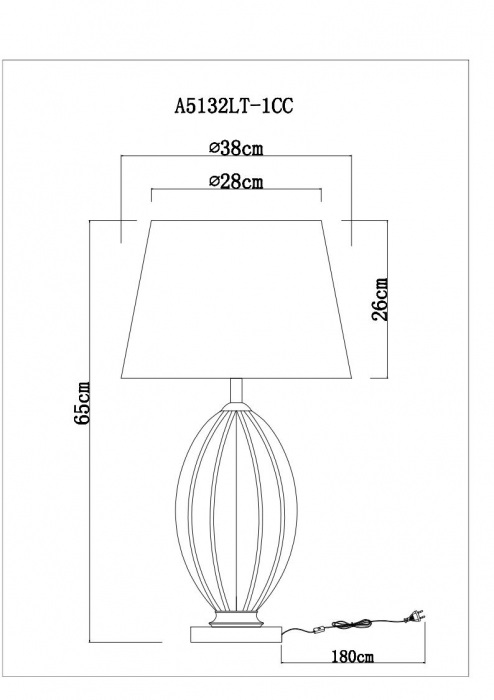 A5132LT-1CC Arte Lamp