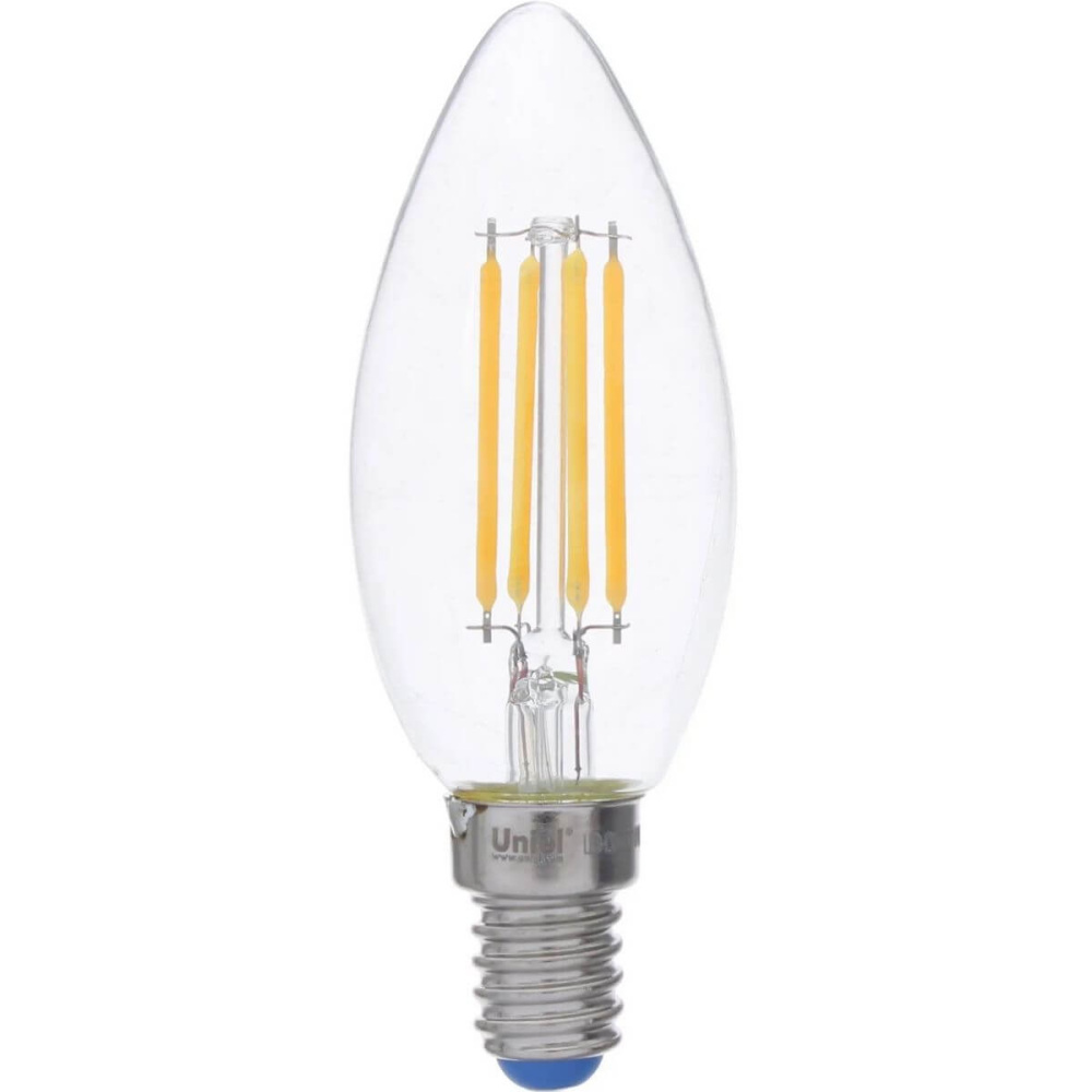 LED-C35-5W/WW/E14/CL/DIM GLA01TR картон Uniel