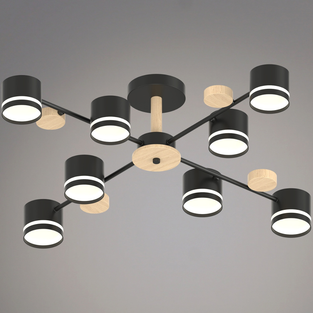 68730-0.3-08 GX53 BK+WOOD Reluce