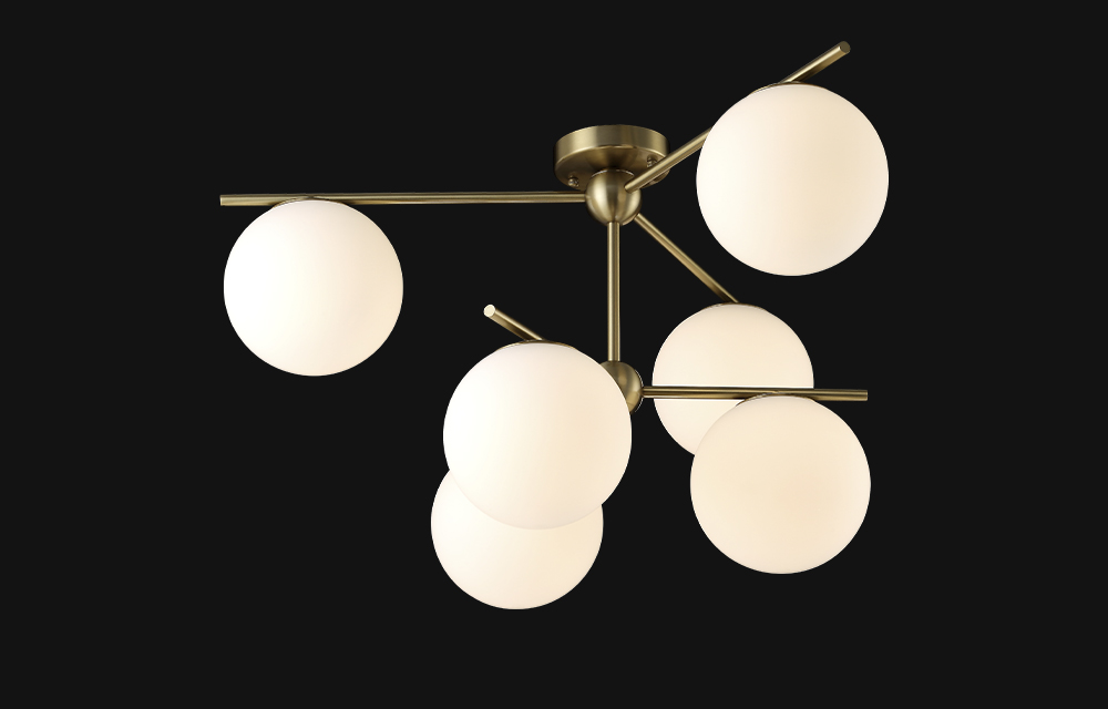 FELIZ SP-PL6 BRONZE/WHITE Crystal Lux