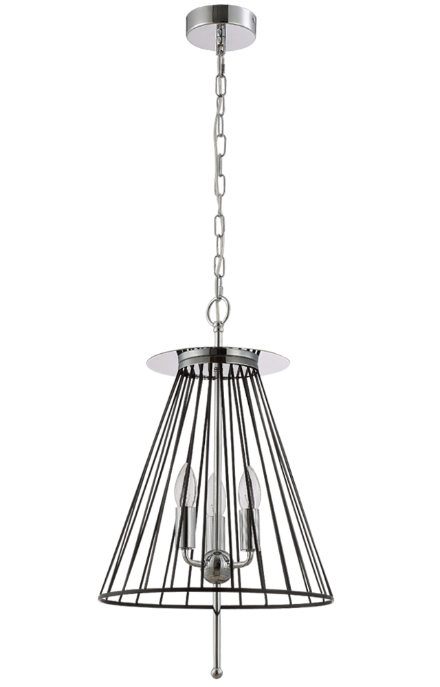 MODESTO SP3 BLACK/CHROME Crystal Lux