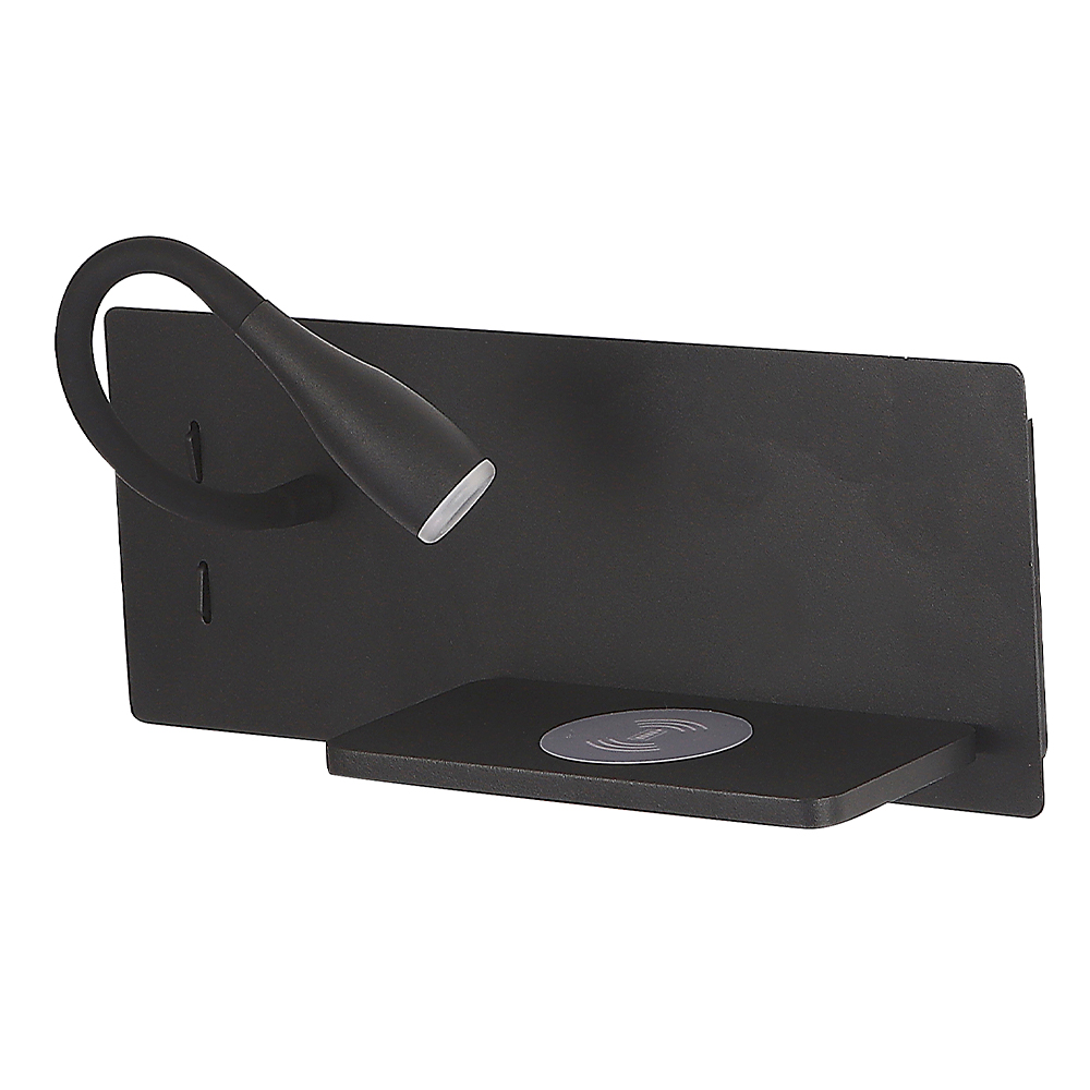 CLT 217W Qi+USB BL Crystal Lux