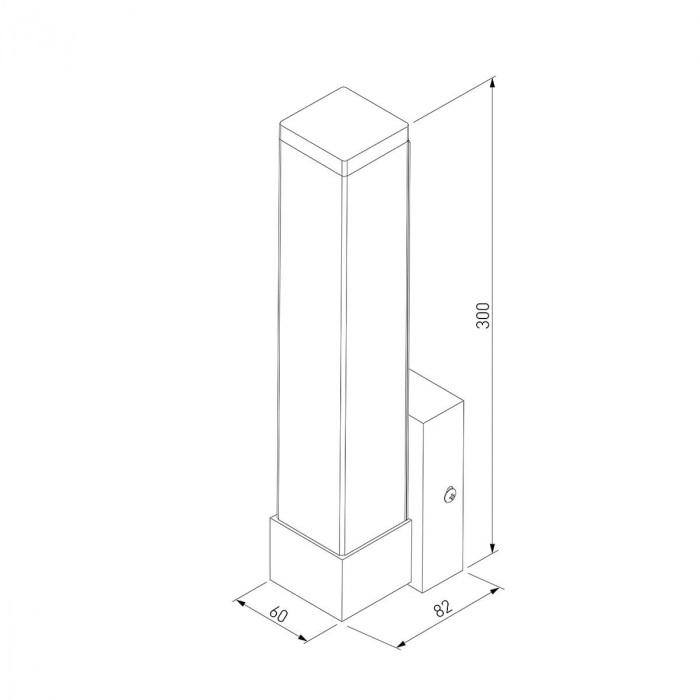 MRL LED 1110 белый Elektrostandard