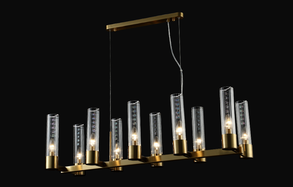 OTONO SP10 L980 BRASS/TRANSPARENTE Crystal Lux