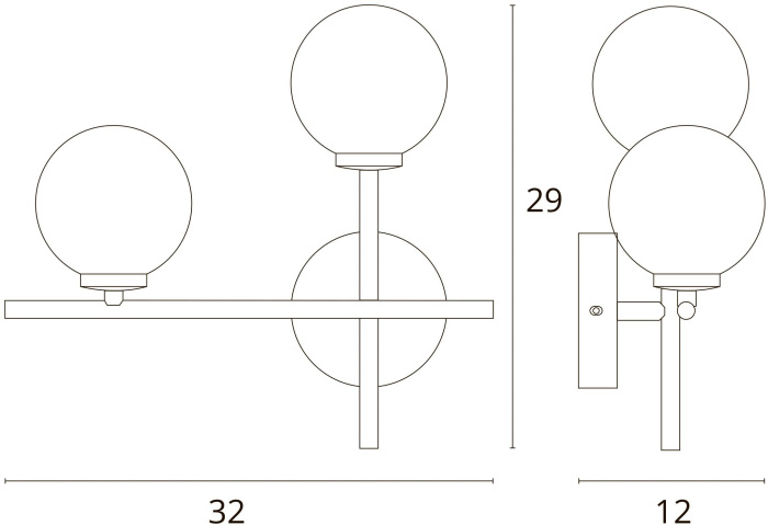 A3988AP-2AB Arte Lamp